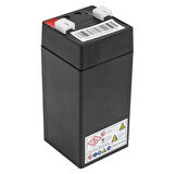 Orbus ORB4-4 4 Volt 4 Amper Dik Akü (45x45x100 Mm)