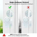 PowerMaster PM-17795 Mini Manyetik Pencere Ve Kapı Güvenlik Alarmı