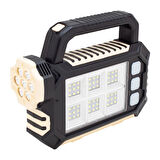 Powermaster HS-8029-7-A 3 Modlu 54 Smd Ledli Taşınabilir Solar Lamba