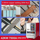 Glitter 811H Şarjlı Pil Profesyonel Bakır - Nikel Punta Kaynak Makinesi 36KW/42KW 7000A