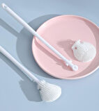 Kavanoz ve Biberon Yıkama Fırçası Silikon Beyaz
