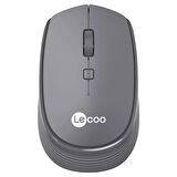Lenovo Lecoo WS202 2.4GHz Kablosuz 1200DPI Gri Optik Mouse 4 Tuşlu