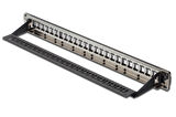 Digitus DN-91411-LF 24'lü 1U siyah boş patch panel