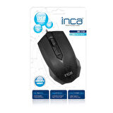 Inca IM-119 USB Kablolu optik mouse,siyah