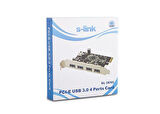 S-Link SL-3EX6 4 PORT USB3.0 PCI Express kart