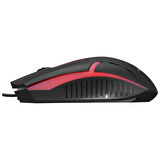 Hytech HYK-46 GAMY USB Q klavye-mouse kırmızı-