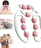 Selülit Masaj Aleti 9 Tekerlekli Lenf Drenaj Rulosu