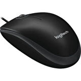 LOGITECH 910-003357 KABLOLU SİYAH B100 OPTİK 2X BUTON MOUSE