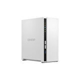 QNAP TURBONAS TS-233 2GB 2 BAY 1xGLAN DEPOLAMA ÜNİTESİ