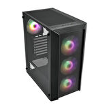 FSP CMT318 850W 80+ GEN5 4x FAN E-ATX SİYAH GAMING KASA
