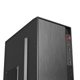 VENTO VS119S 300W 1x8CM/1x12CM MICRO ATX 2xUSB2.0/1xUSB3.0 SİYAH KASA