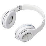 Powerway BTX-107 iOs-Android Uyumlu Aux Girişli Kulak Üstü Bluetooth Kulaklık