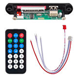 PowerMaster M515 Oto Teyp Dijital Player Board USB/AUX/SD/FM/Bluetooth Kumandalı Mikrofonsuz Oto Teyp Çevirici (12V-500MA)