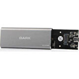 Dark DK-AC-DSEM4 USB Tip-C-M.2 NVMe disk kutusu