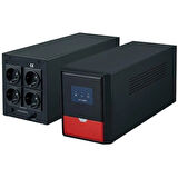 Andees AD-2000 2000VA 12V9AhX2 UPS Kesintisiz Güç Kaynağı Line - İnteraktif (430x210x235Mm)