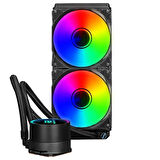 POWERBOOST 240mm DEEP PB-LCS-PI240 ARGB Sıvı Soğutmalı AM5-1851p İşlemci Fanı