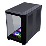 GAMEBOSTER 750W 80+ BRONZE GB-G2852B-750W 7-FANLI GAMING MID-TOWER PC KASASI