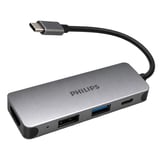 Philips SWR1607G/93 TYPE-C 4'ü 1 Arada Çok Fonksiyonlu Dönüştürücü Hub