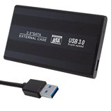 Powermaster PM-13948 Siyah 2.5" USB 3.0 Sata HDD Destekli Taşınabilir Harddisk Kutusu