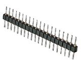 Contact strip, single row, straight, pitch 2.54mm