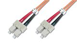 Digitus SC-SC Fiber Optik Patch Kablo, 2 metre, Multimode, Duplex, 62.5/125 