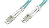 Digitus LC-LC Fiber Optik Patch Kablo, 2 metre, Multimode, Duplex, 50/125, OM3