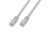 Digitus Yassı Patch Kablo, UTP, CAT. 5E, 5 metre, AWG 30/7, Beyaz Renk, RAL9003 