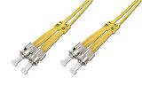 Beek ST-ST Fiber Optik Patch Kablo, 9/125 µ, Singlemode, 3.0mm, Duplex, OS2, LSZH, 3 metre
