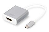 Digitus USB 3.0 (USB Tip C)  HDMI Grafik Adaptörü
Giriş: 1 x USB Tip C erkek (bilgisayar bağlantısı) 
Çıkış: 1 x HDMI A (19-pin) dişi (Ultra HD, 4K, 3840 x 2160@ 0 Hz)
Alüminyum