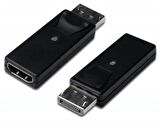 Beek DisplayPort (DP)  HDMI Adaptörü, DP Erkek  HDMI A Dişi, DP 1.1a uyumlu, Plastik, Siyah Renk
Beek Display Port Adapter, DP-HDMI type A, M/F with interlock