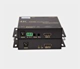 Beek 4K HDMI HDBaseT Sinyal Uzatma Cihazı, 1080p@60Hz (70 metre), 4K/UHD@30Hz ve 60Hz (40 metre),  Alıcı (Receiver) ve Verici (Transmitter) Birim dahil
Beek 4K HDMI Extender, 1080P/70 metre, 4K/40 metre
