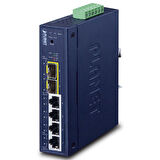 Endüstriyel Tip Yönetilebilir Ethernet Switch (Industrial Managed Ethernet Switch)
L2/L4
4-Port 10/100/1000T
2-Port 100/1000X SFP
-40~75 derece