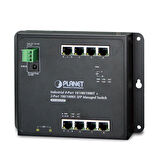 Endüstriyel Duvar Tip Yönetilebilir Switch (Industrial  Flat-type Managed Switch)
8 x  10/100/1000T
2 x 100/1000X SFP
L2/L4
IP30, -40~75 derece  C