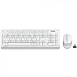 A4 TECH FG1010 BEYAZ Q MM 2.4G KABLOSUZ KLAVYE MOUSE SET