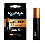 DURACELL OPTIMUM MX2400 1.5 VOLT ALKALİN AAA İNCE KALEM PİL (4LÜ PAKET)