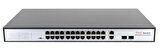 URANIUM POE-2421SFP-300W 24 PORT 10/100+2X GIGABIT UPLINK +1XSFP 250 METRE POE RACKMOUNT SWITCH (REALTEK CHIPSET)