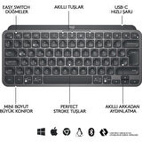 LOGITECH MX KEYS MINI Q TR KLAVYE SİYAH 920-010504
