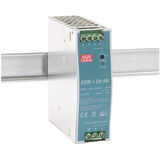AC-DC Industrial DIN rail power supply; Output 48V at 2.5A; metal case