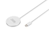 Digitus Kablosuz Şarj Pad/Altlık, Mıknatıslı, 15W, MagSafe uyumluDigitus Wireless charging pad, magnetic 15W, MagSafe compatible 