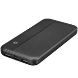 S-LINK IP-G10N SİYAH MICRO+TYPE C GİRİŞLİ 10000 MAH TAŞINABİLİR ŞARJ CİHAZI POWERBANK