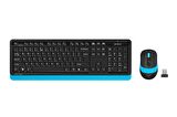 A4 TECH FG1010 Q 2.4 GHZ USB MAVİ KLAVYE+MOUSE KABLOSUZ SET
