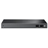 TP-LINK OMADA TL-SG3428XF 24 PORT GIGABIT SFP/4XPORT RJ45 COMBO+4X10GIGABIT SFP+ UPLINK YÖNETİLEBİLİR RACKMOUNT SWITCH