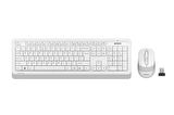 A4 TECH FG1010 Q 2.4 GHZ USB BEYAZ KLAVYE+MOUSE KABLOSUZ SET