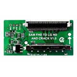 LCD PANEL FLEXİ REPAİR KART SONY FHD TO HD LVDS TO FPC SAM FHD TO LG HD QK0815A