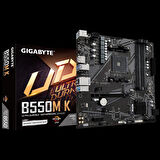 GIGABYTE B550M K DDR4 4733MHz(OC) HDMI M.2 DP mATX AM4