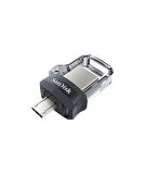 SanDisk Ultra Dual Drive m3.0 64GB Grey - Silver