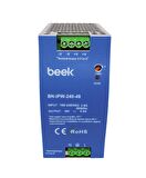 Endüstriyel 240 Watt AC  DC Güç Kaynağı, DIN-Ray Montajına Uygun, 48V/5A çıkışlar
Industrial 240-Watt AC to DC Power Supply, DIN-Rail Mount, 48V/5A outputs