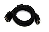 Beek VGA Monitör Kablosu, DSUB 15 erkek  DSUB 15 erkek, 10 metre, 3Coax/7C, AWG28, 2x ferrite filtreli, siyah renk
Beek VGA 10 mt cable M/M with Filter