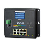 Endüstriyel Duvar Tip Yönetilebilir Switch (Industrial Wall-Mount Managed Switch)
8-Port 10/100/1000T IEEE 802.3at/af PoE+ Injector Port (Port başına 30.8 watt) (PoE Güç Bütçesi maks. 240 Watt)
2-Port 1000Base-SX/LX/BX SFP/mini-GBIC yu