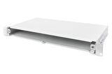 Digitus Sürgülü Boş Fiber Optik Sonlandırma Kutusu, Kilit Mekanizmalı, 1U, Ön Panel Haricen Temin Edilir, M20/M25 Vidalar Dahil, Gri Renk
Digitus Fiber Optic Splice Box, Extendible, Quick Lock, 1U, Empty Without Front Panel, Including M20/M